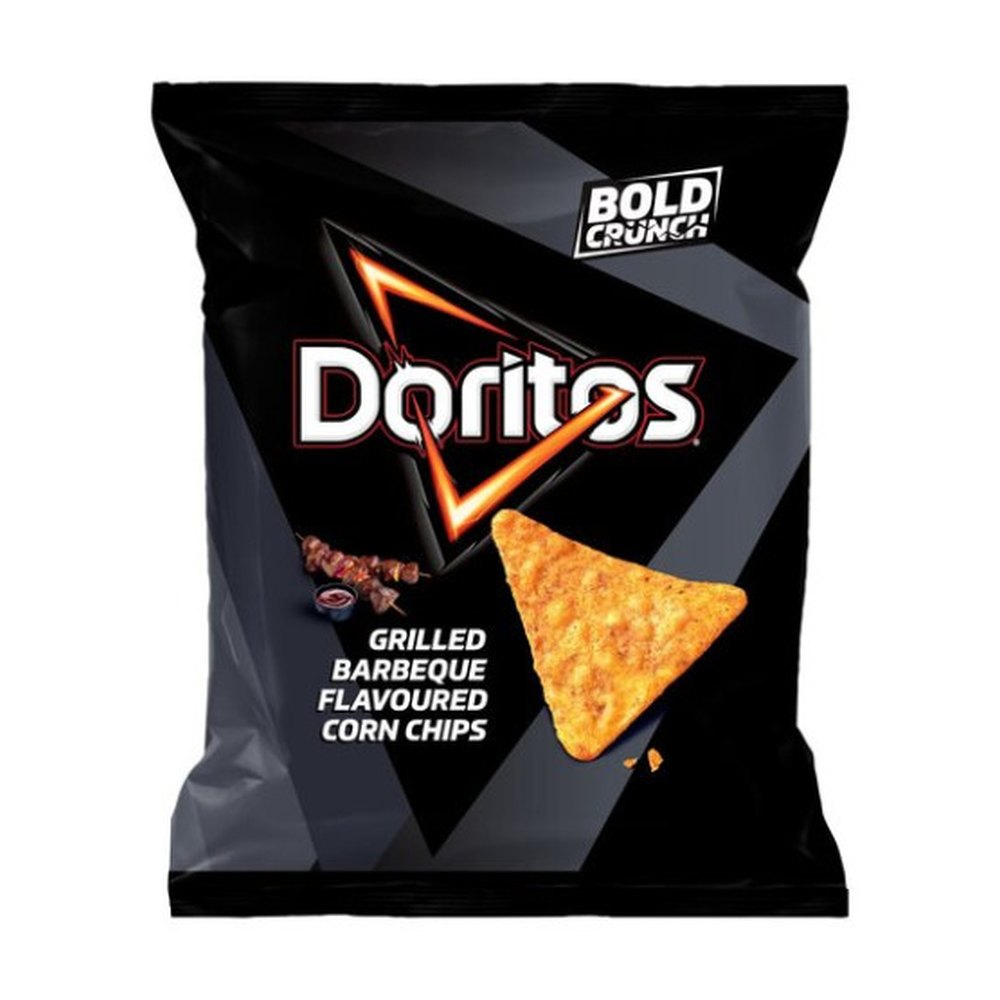 Doritos Grilled Barbecue Corn Chips - 12 x 145g