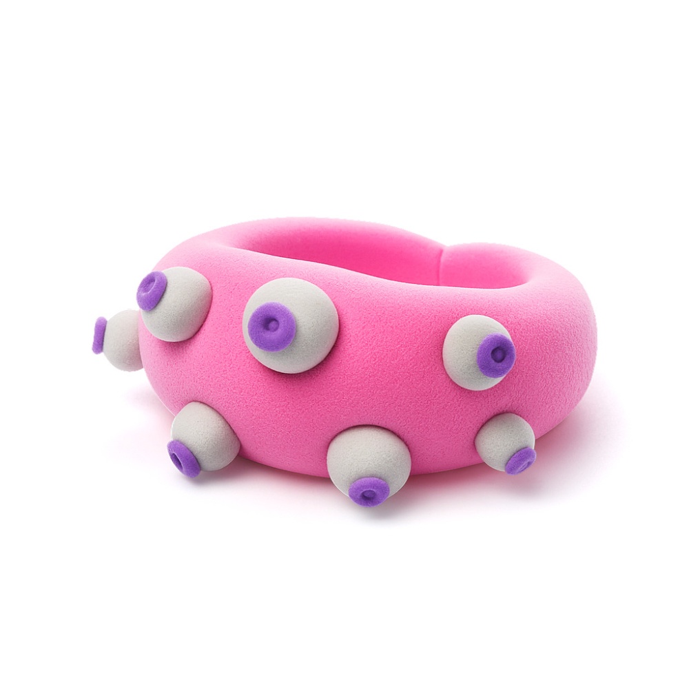 Modelling Air-Dry Clay with Fun Interactive App - Alien Rings, series Bijou, 3 cans