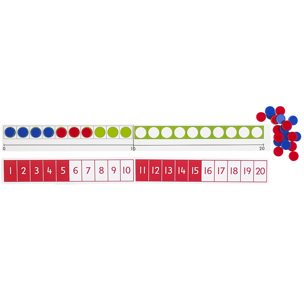 Number Line 15 Sets W 300 Counters