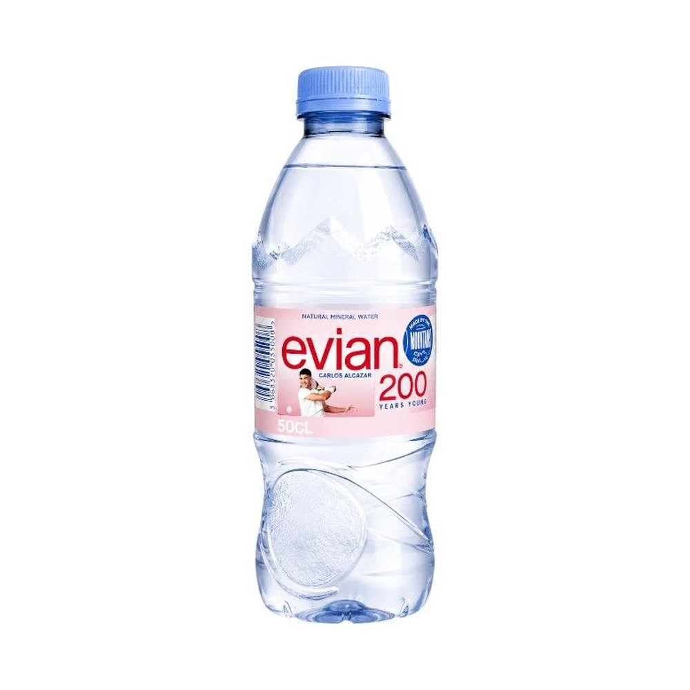 Evian Still 500ml Pet (1X500ML) — 12 units