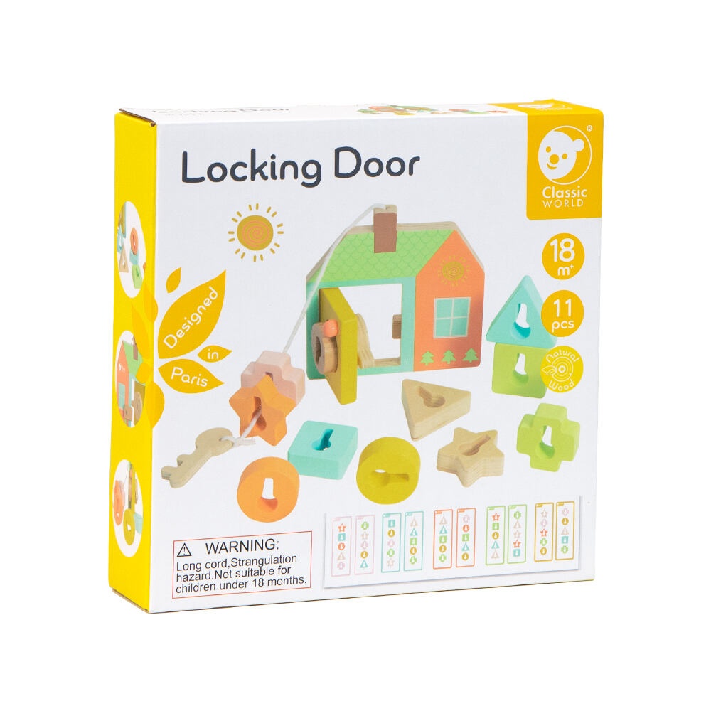 Lacing & Locking Door Busy Board