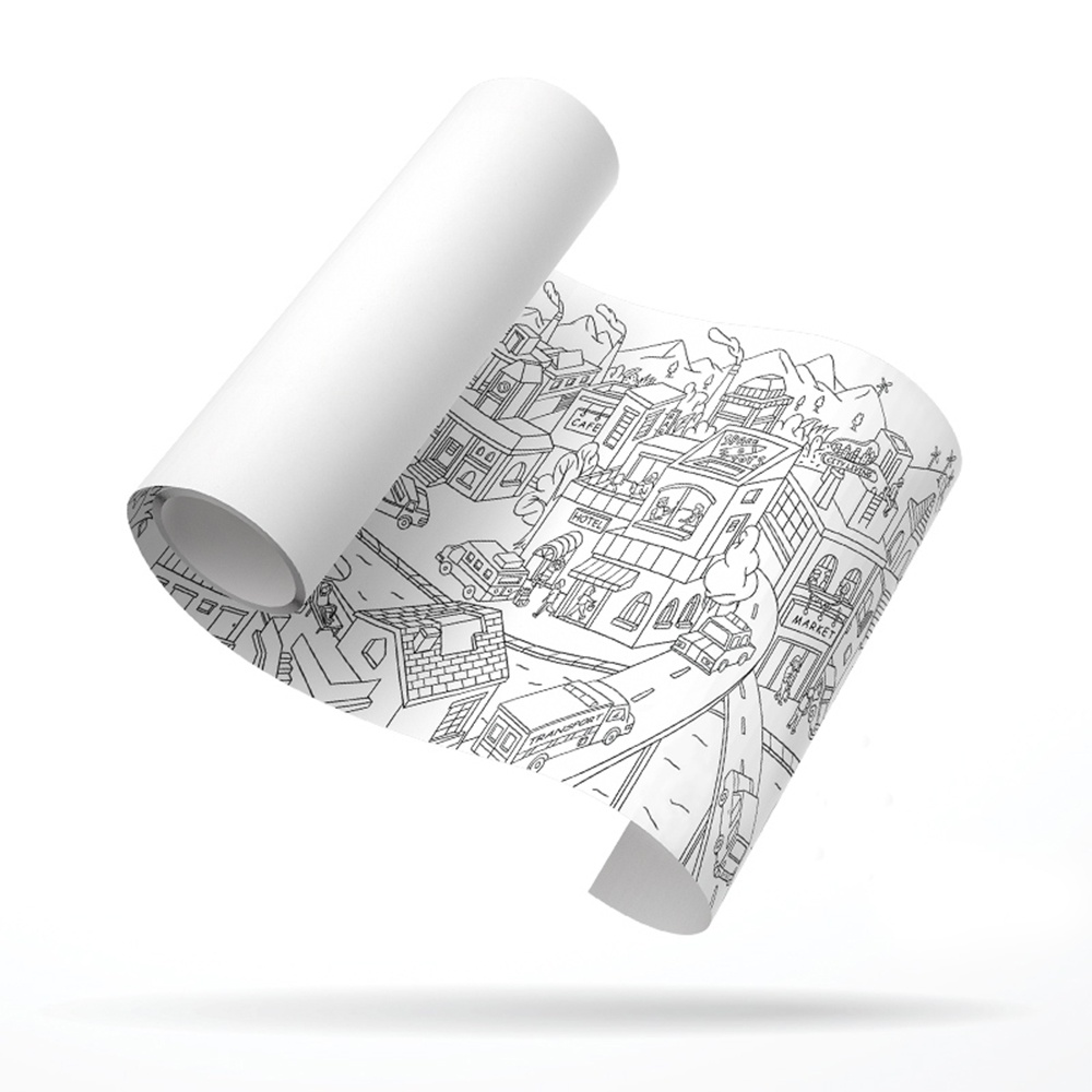 Giant Colouring Roll: City - 10m