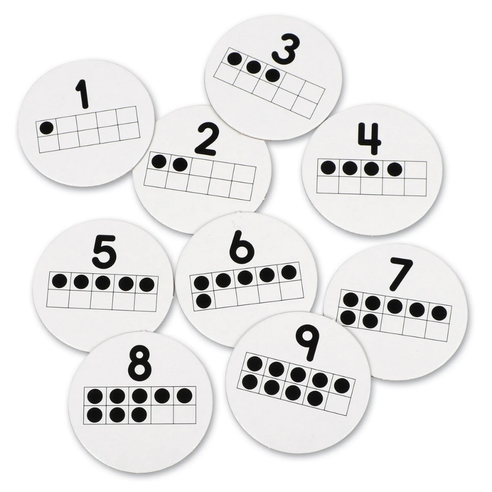 10 on the Spot - Ten Frame Maths Bingo Game for Kids