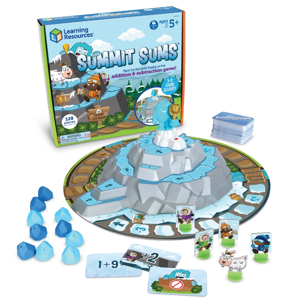 Summit Sums™ Addition & Subtraction 3D Board Game