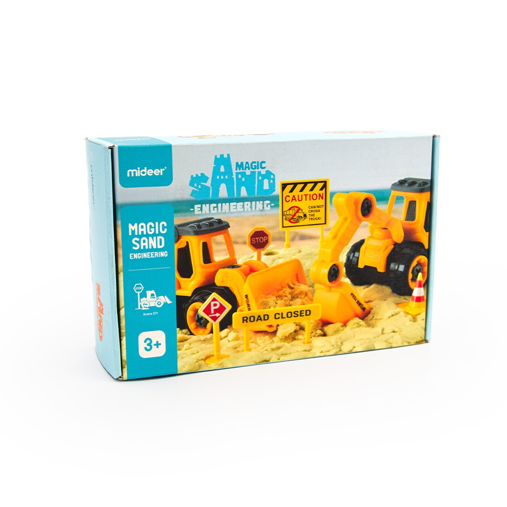 Beach & Sand Toy Set - Construction Site - 12 Pieces