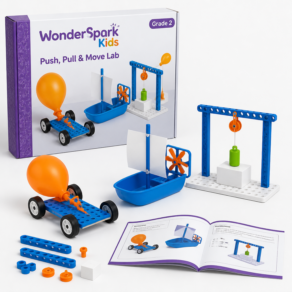 Grade 2 Push, Pull & Move Lab