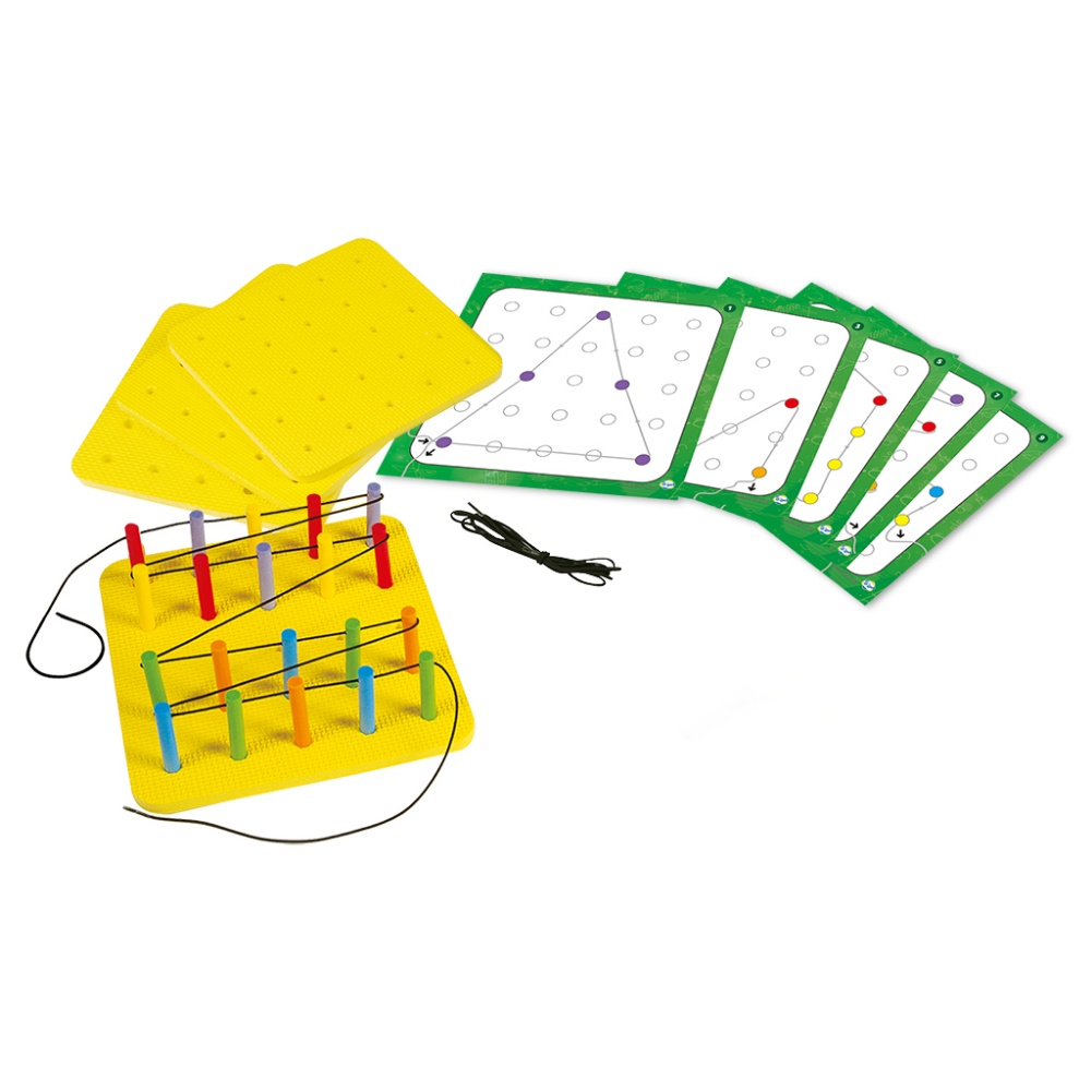 Pegboard Foam Set w Cards pbag