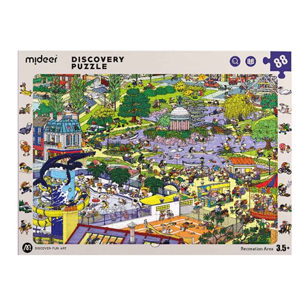 Big City Small City Discovery Puzzle: 88 Pieces