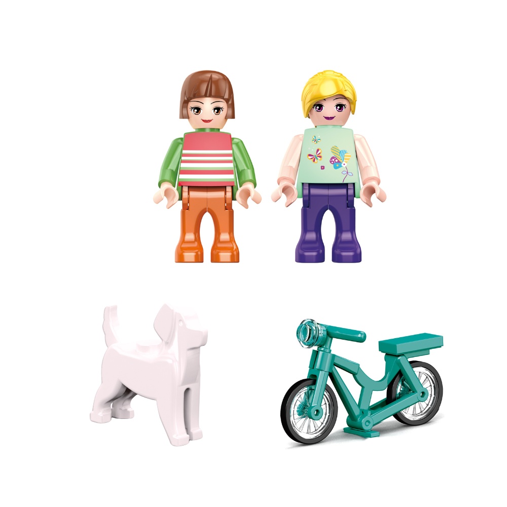 Building Block Set - Outdoor Adventure Camp - 473 Pieces