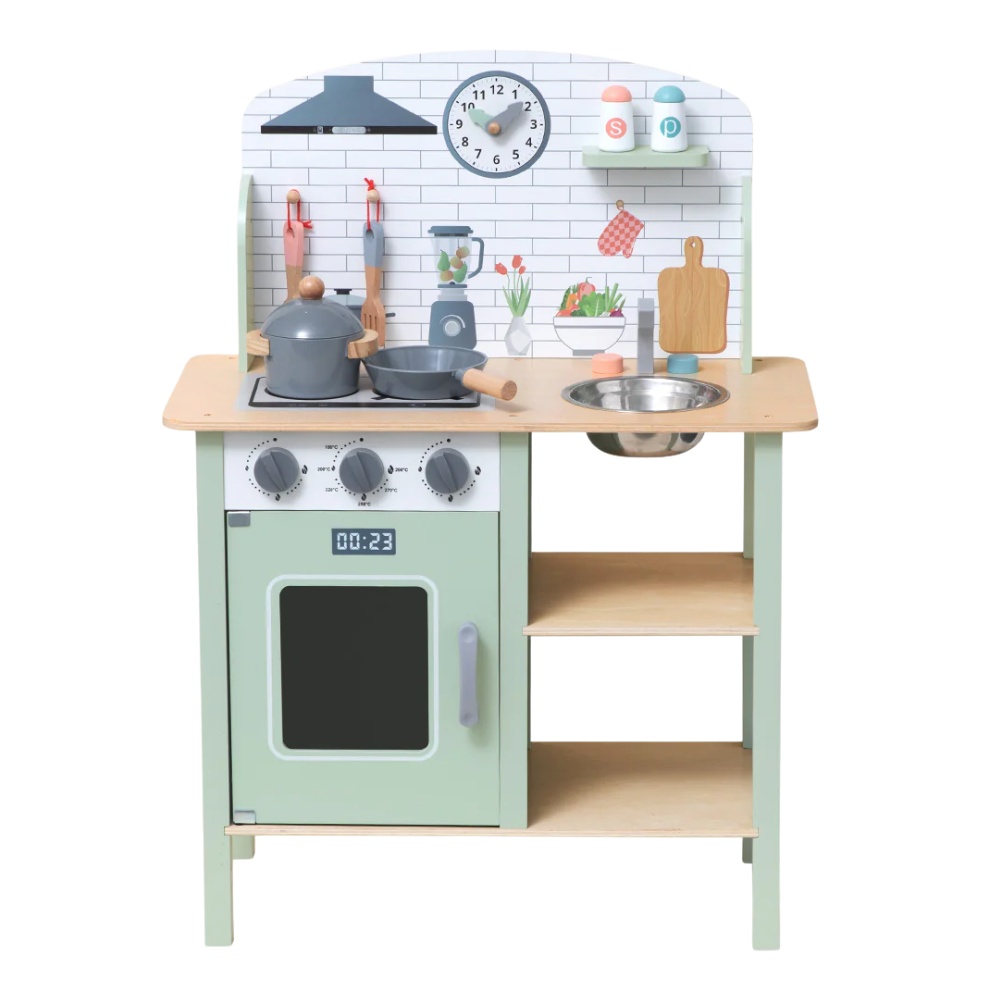 Pretend Play Gourmet Chef's Kitchen Set