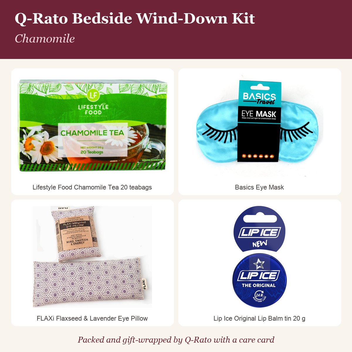 Q-Rato Bedside Wind-Down Kit