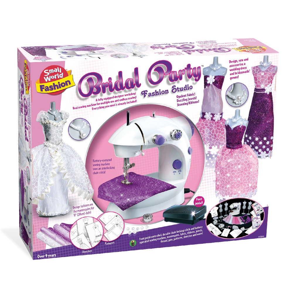 Small World Toys - Fashion Studio Bridal Party Sewing Set -**
