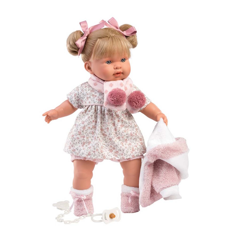 Baby Girl Doll with Clothing & Accessories: Alexandra - 42cm