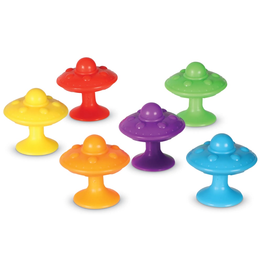 Super-Suction Space Saucers - Set Of 30
