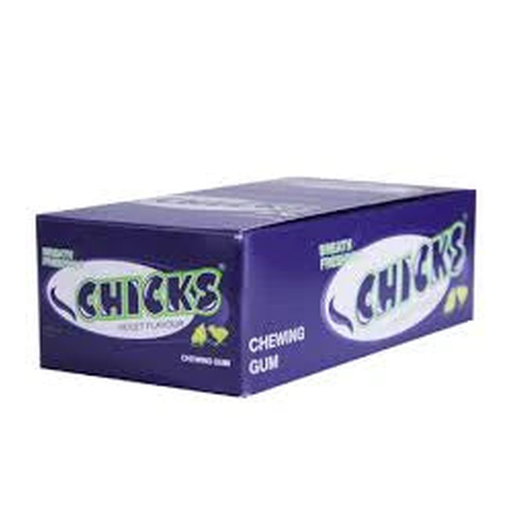 Chicks Violet Chewing Gum 24's