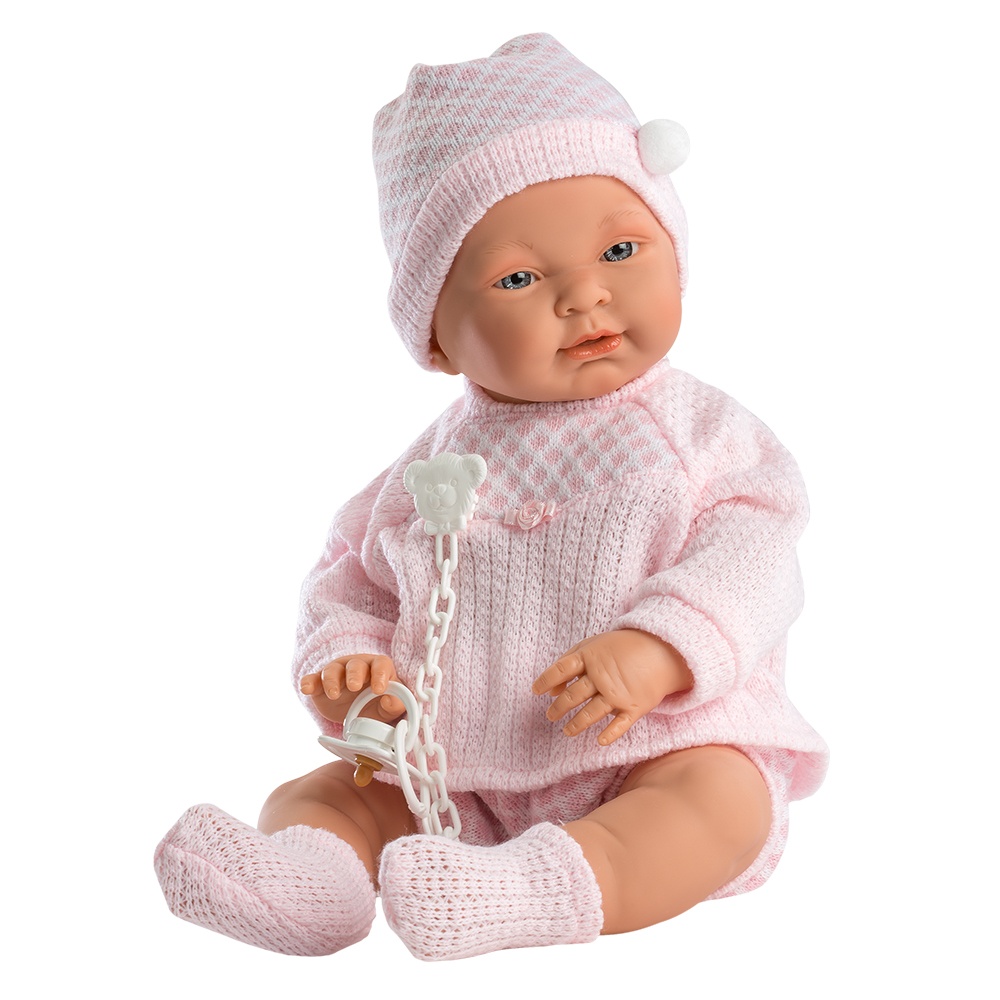 Anatomically Correct Baby Girl Doll with Clothing: Sofia - 45cm