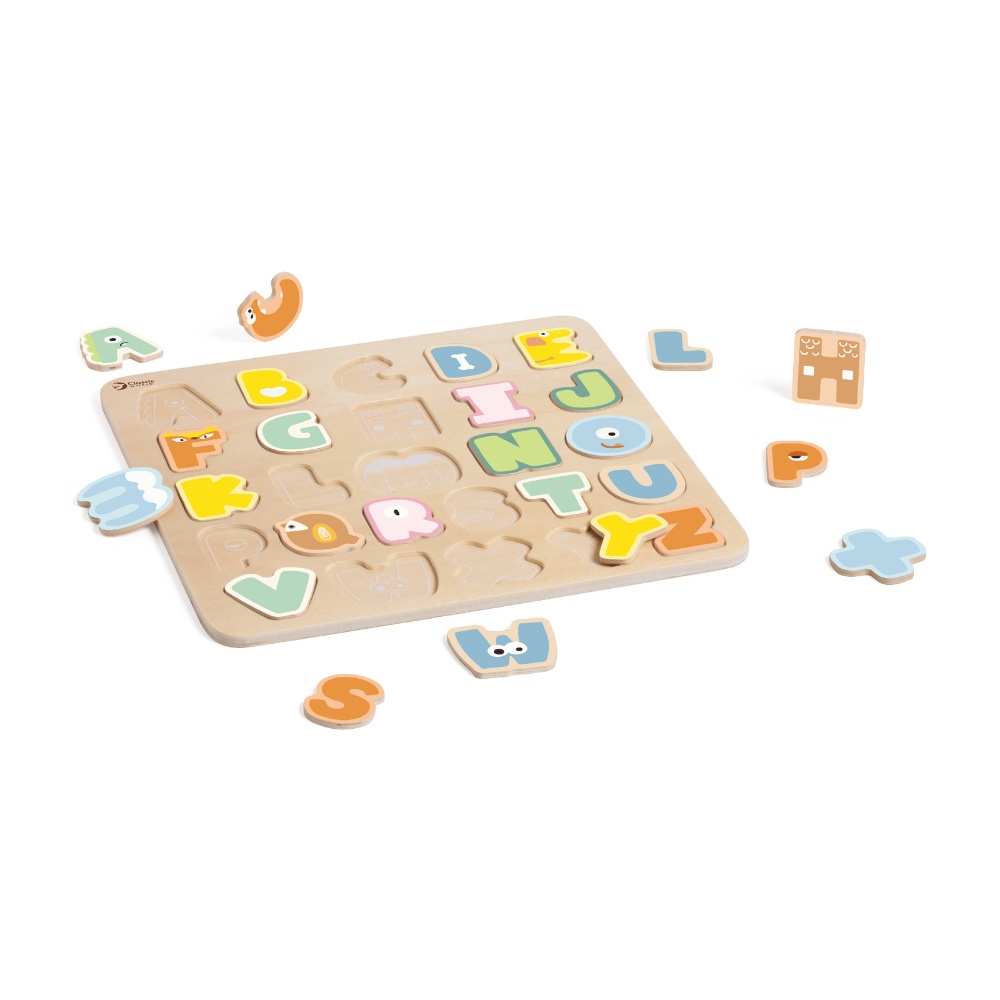 Wooden Puzzle - Alphabet A-Z - 27pcs