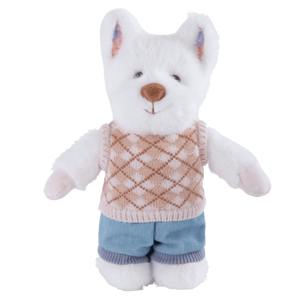 Plush Animal Soft Toy - Richy Dog - 27cm