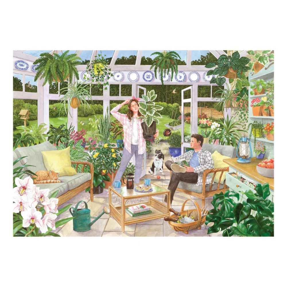 House Plant Heaven - XL Pieces - 500 Piece Jigsaw Puzzle