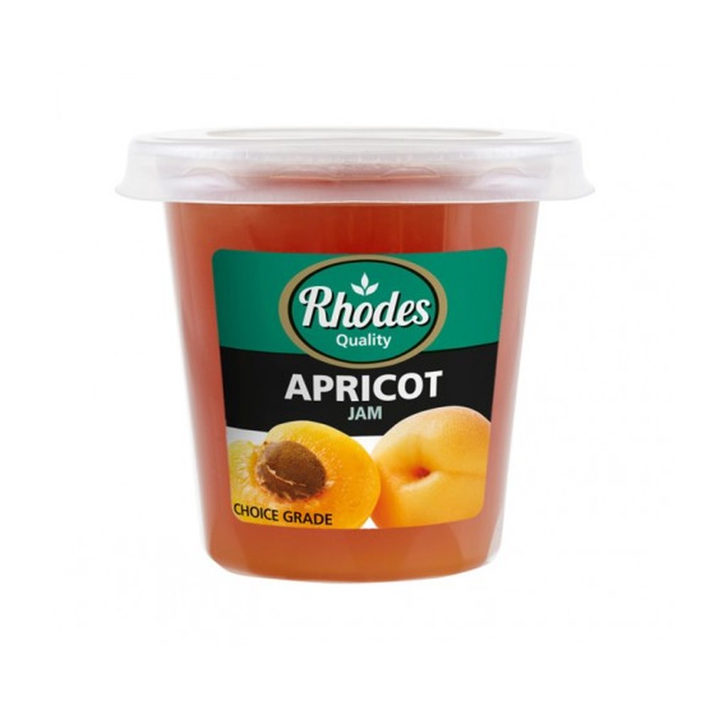 Rhodes Smooth Apricot Jam Cup - 12 x 290g