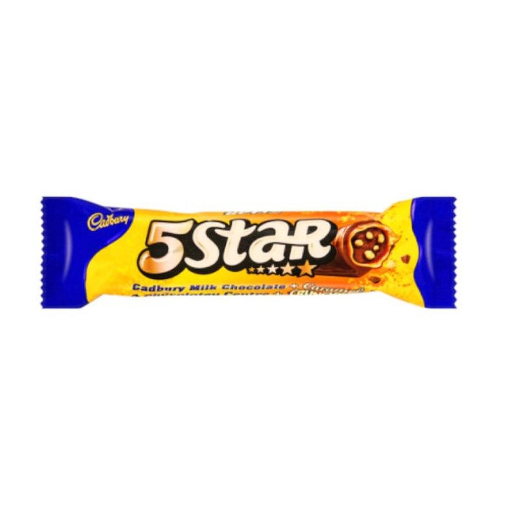 Cadbury Five Star Chocolate Bar - 24 x 48.5g