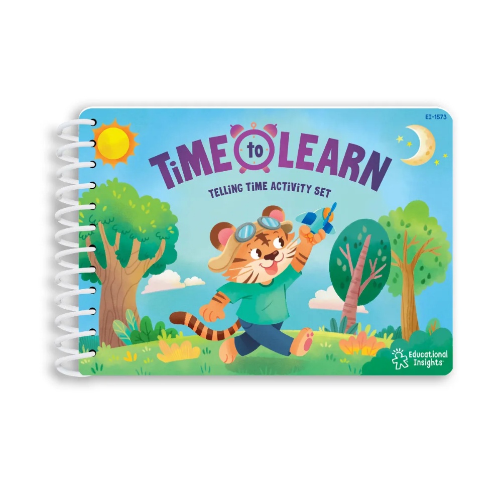 Time to Learn Telling Time Activity Toy for Kids