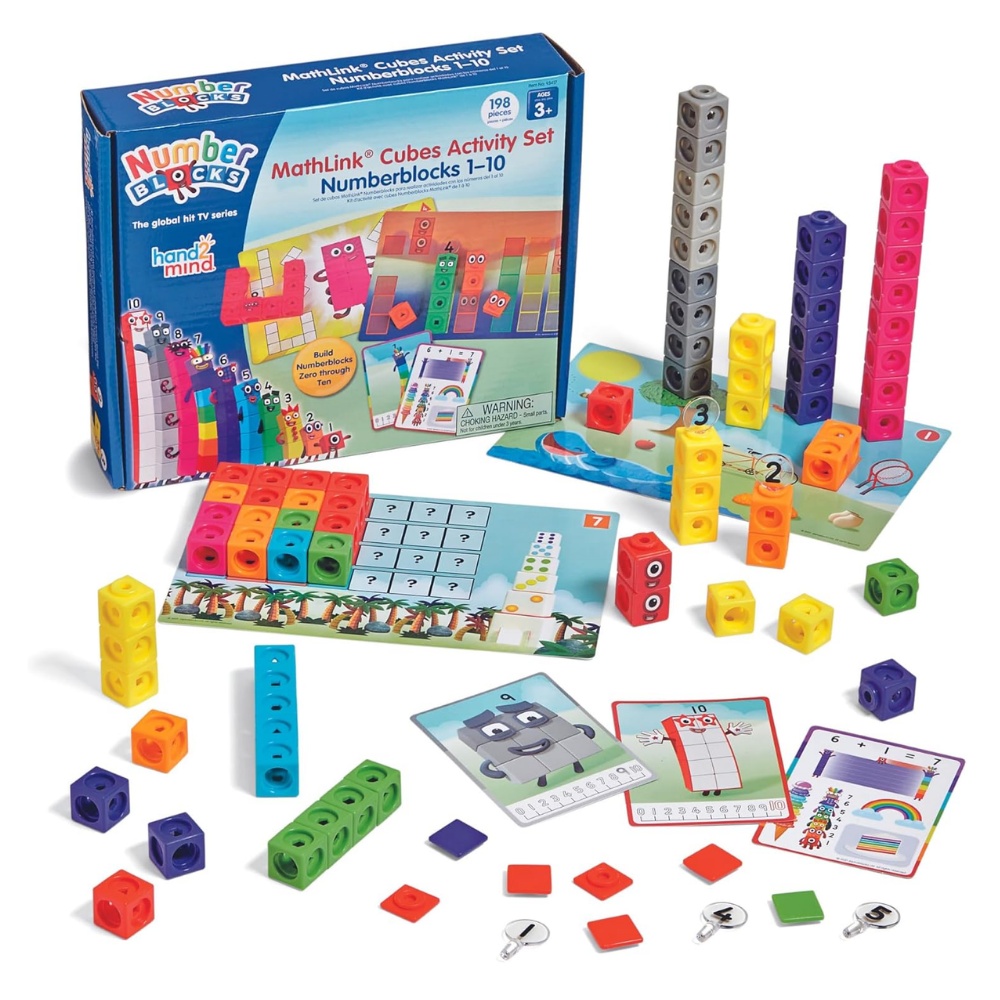 MathLink® Cubes Numberblocks 1 - 10 Activity Set
