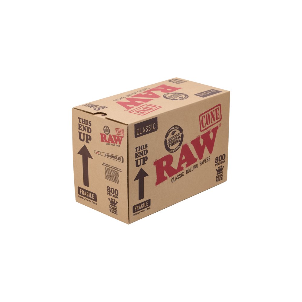 RAW King Size Cones (800 Units)