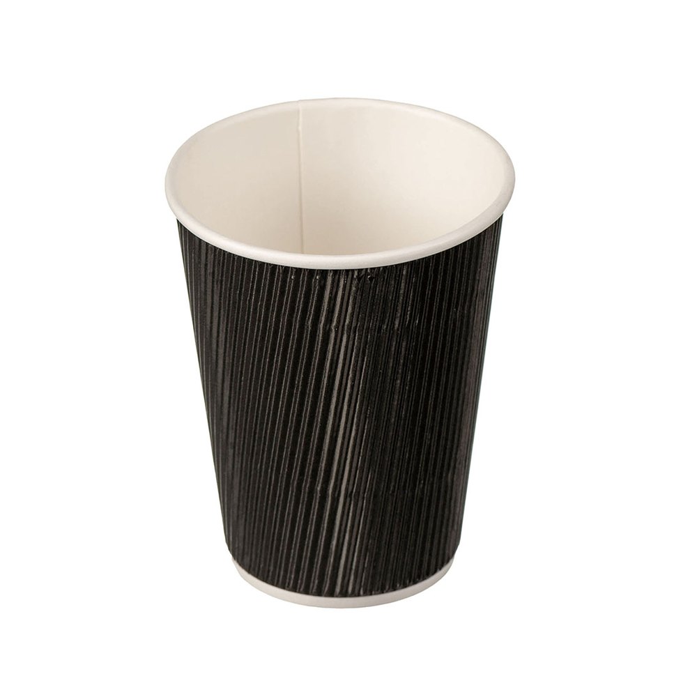Unbranded Ripple Wall Cups - 500 x 350ml