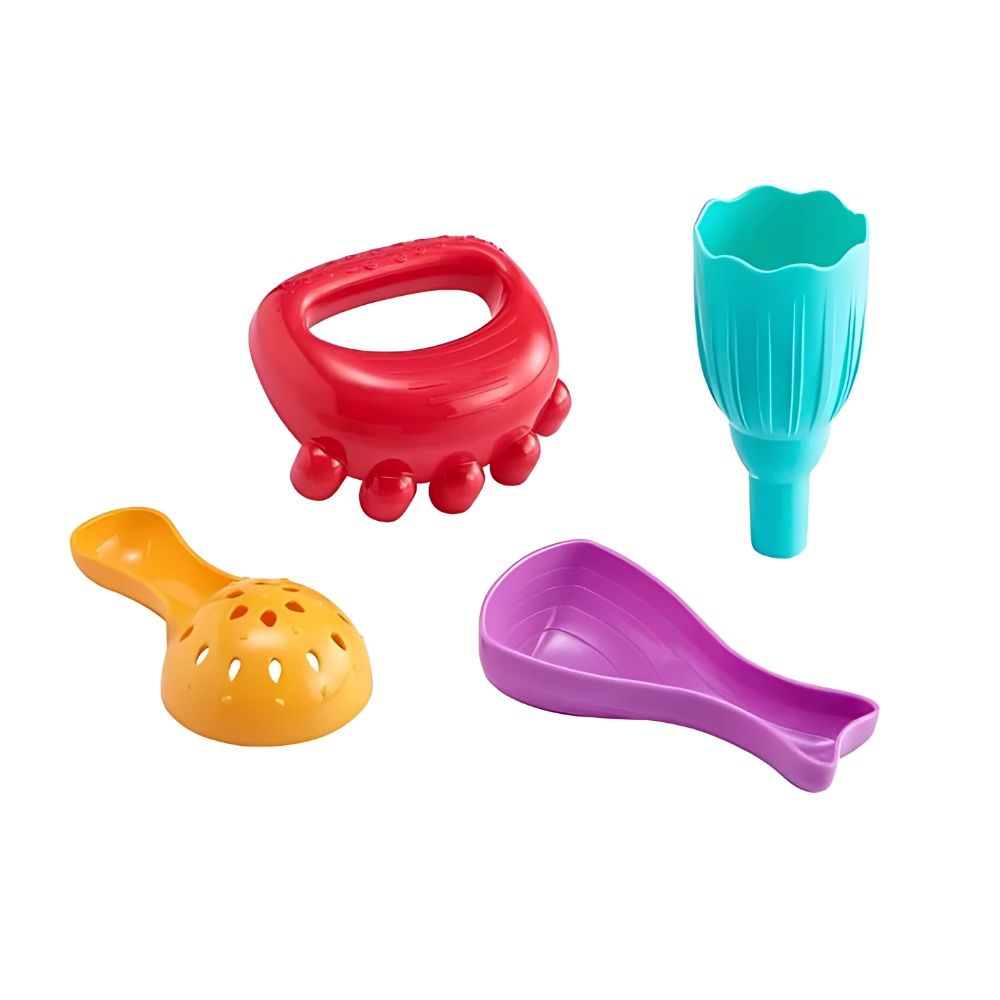 Sensory Sand & Water Play Scoops - 4 Colours - 12pcs