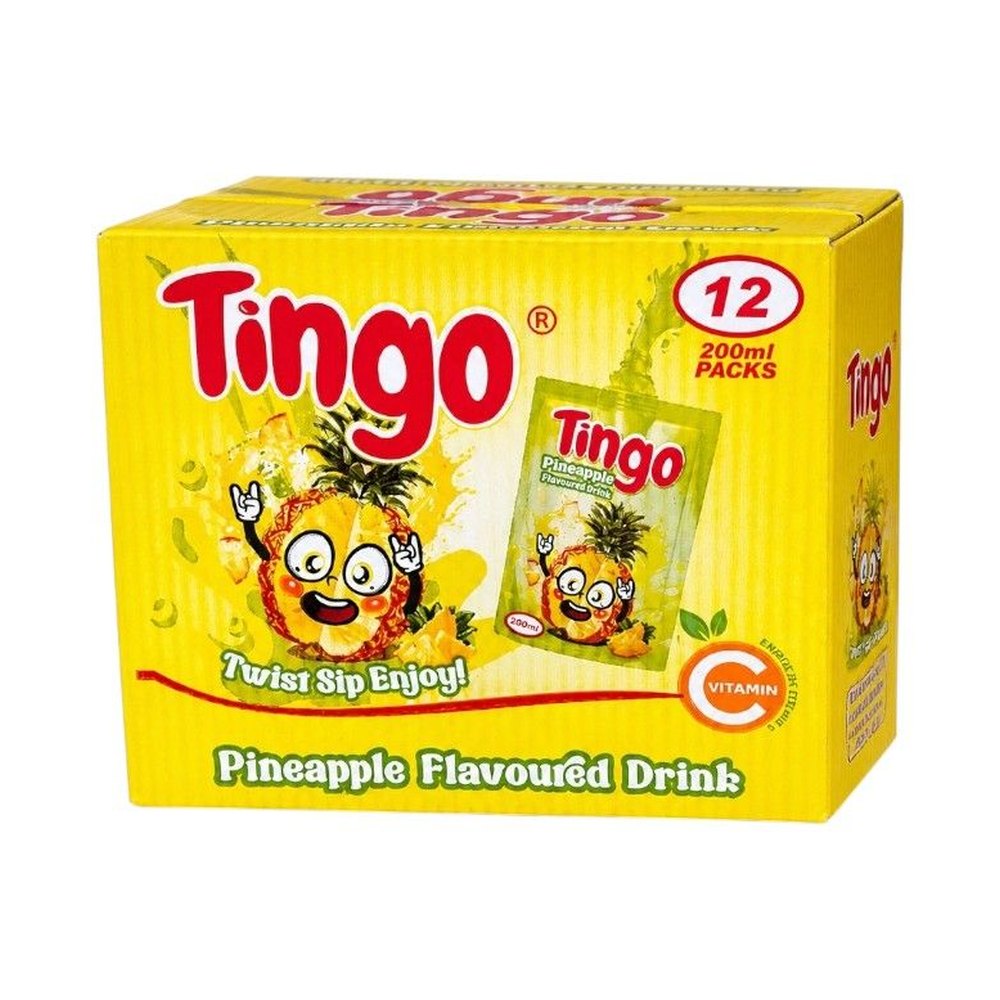 Tingo Fruit Drink - 12 x 200ml