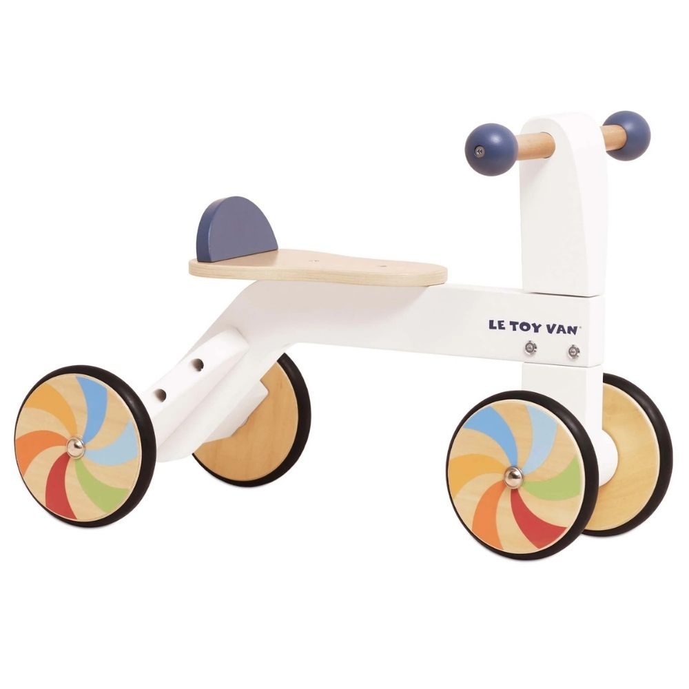Wooden Rainbow Ride On Trike