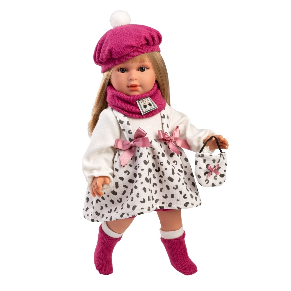 Baby Girl Doll with Clothing & Accessories: Carla
