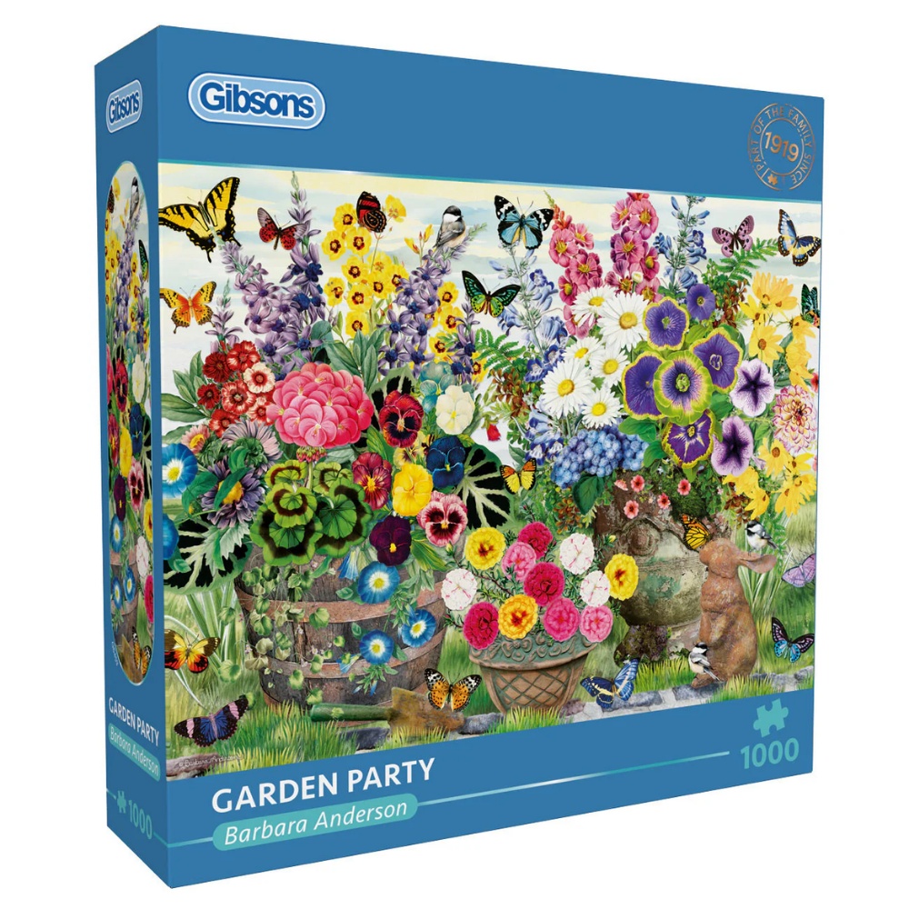 Gibsons - Garden Party - 1000 Piece Jigsaw Puzzle