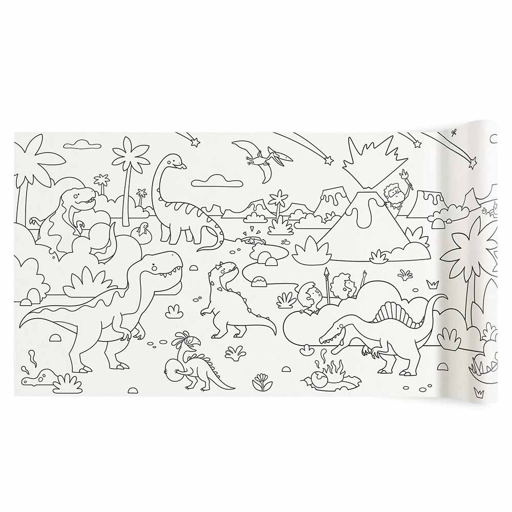 Adhesive Colouring Scroll