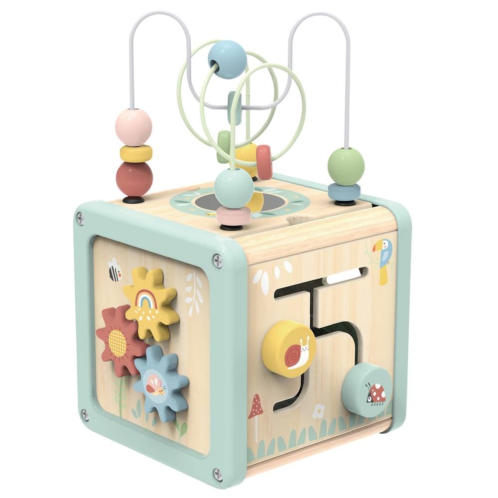 Pastel Play Cube Activity Toy