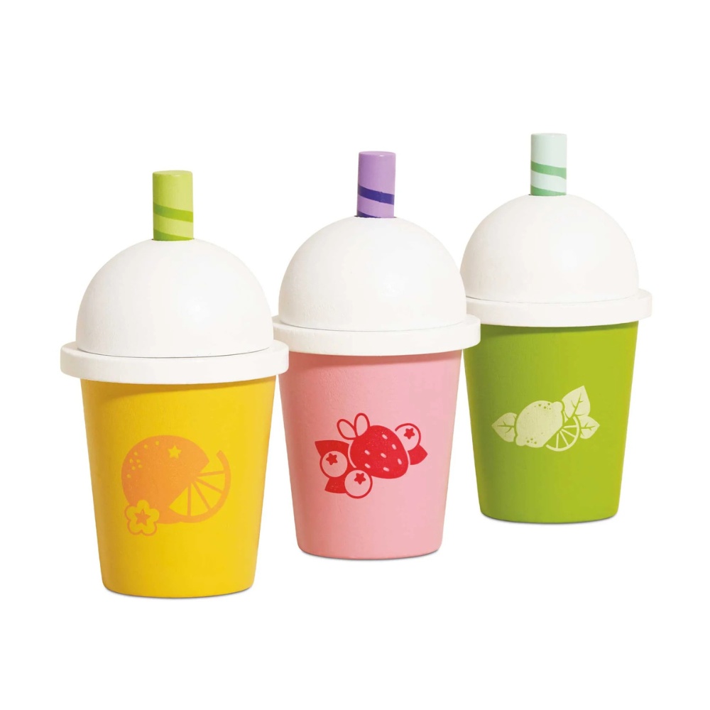 Wooden Take Away Smoothie Trio - 3pcs