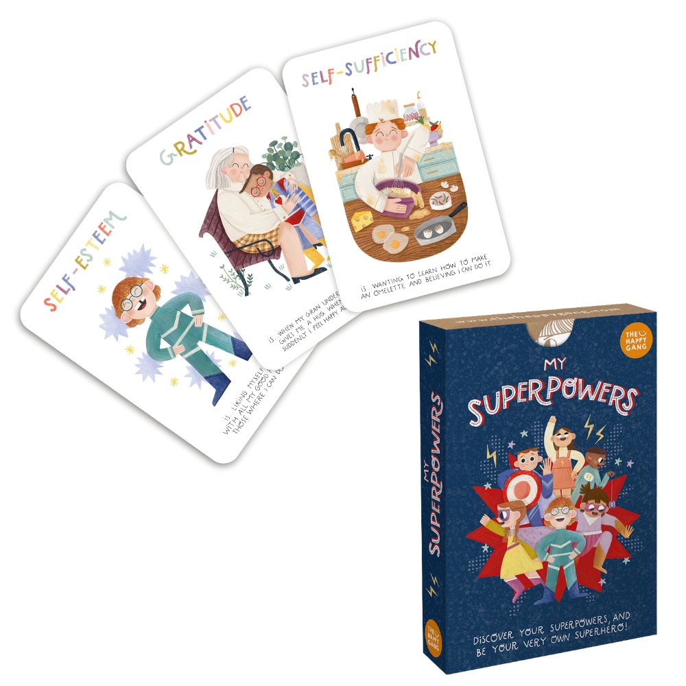 My Superpowers - Life Skills Flashcards for Parents & Kids