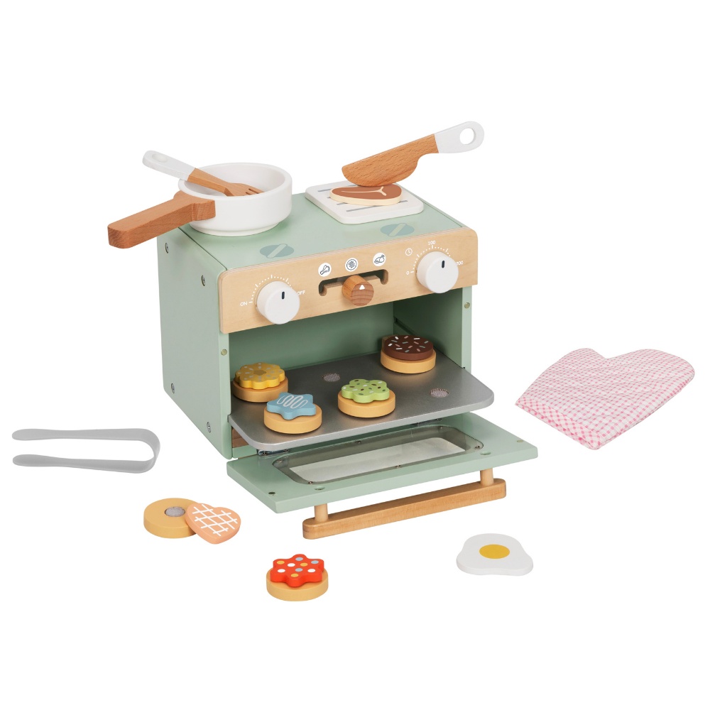Pretend Play Kitchen Oven Cooking Toy Playset