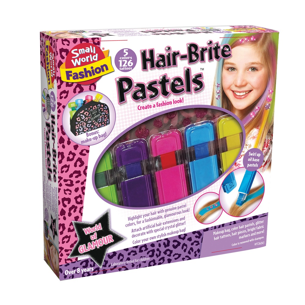 Small World Toys - Hair-Brite Pastels -**
