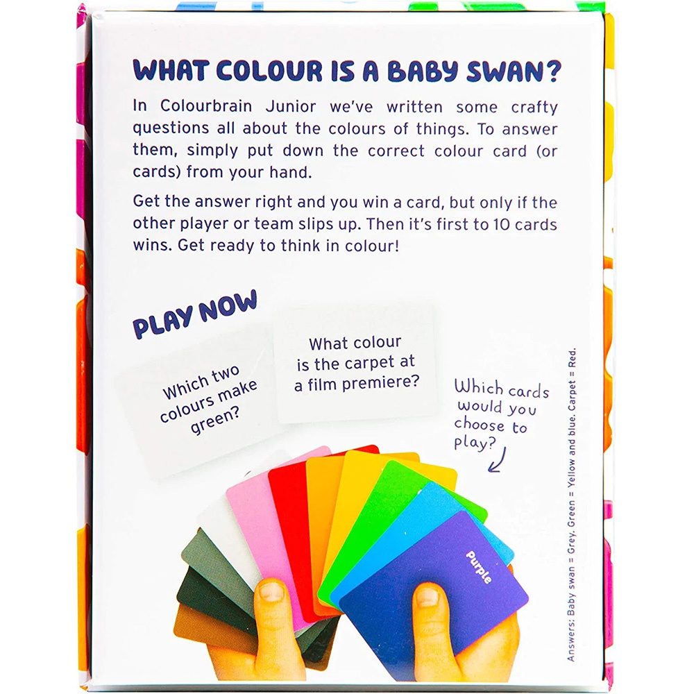 Junior Colour Brain – Family Card Game – 2-6 Players