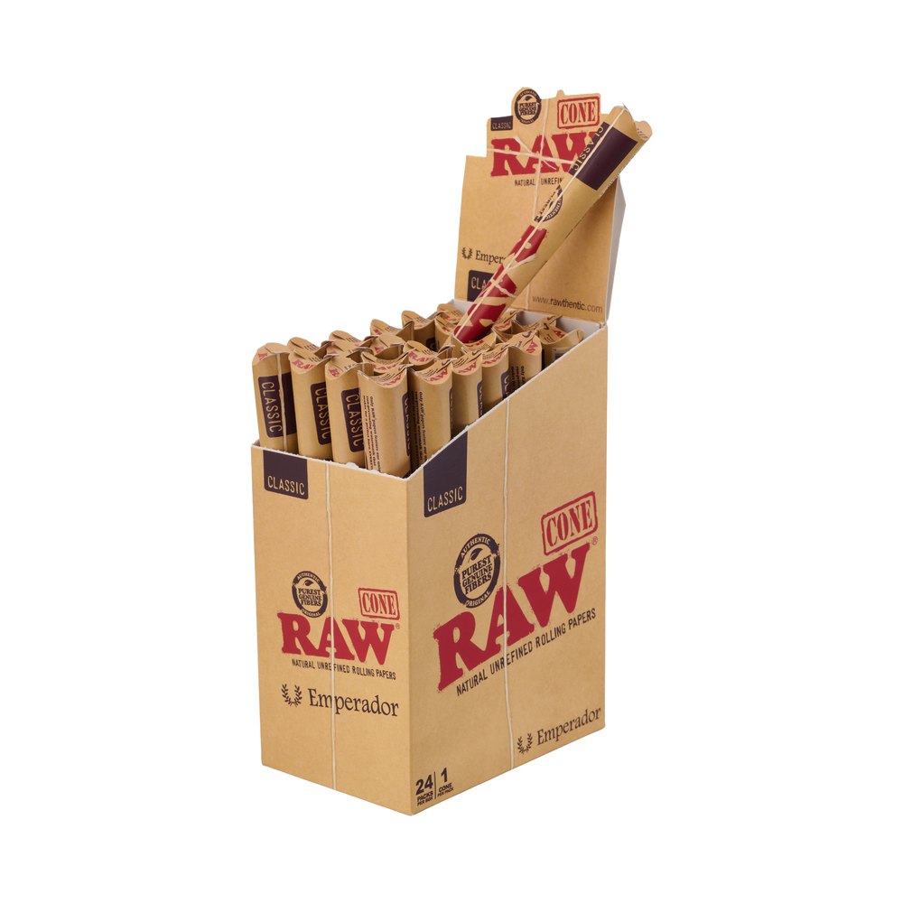 RAW Emperador Cones - 24 Cones