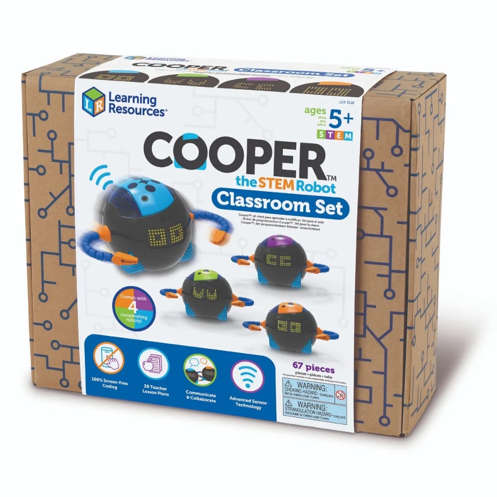 Cooper™ The STEM & Coding Robot Classroom Activity Set