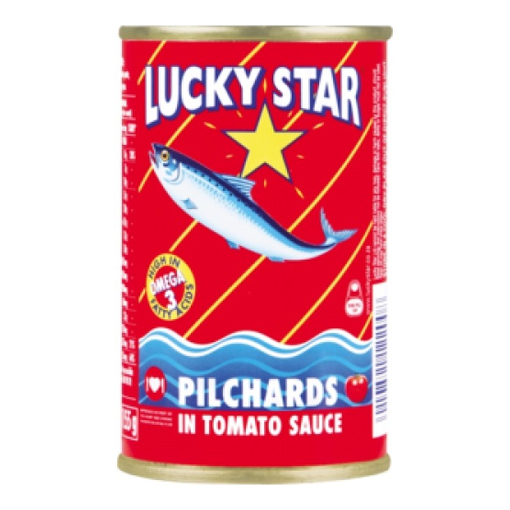 Lucky Star Pilchards in Tomato Sauce - 12 x 155g