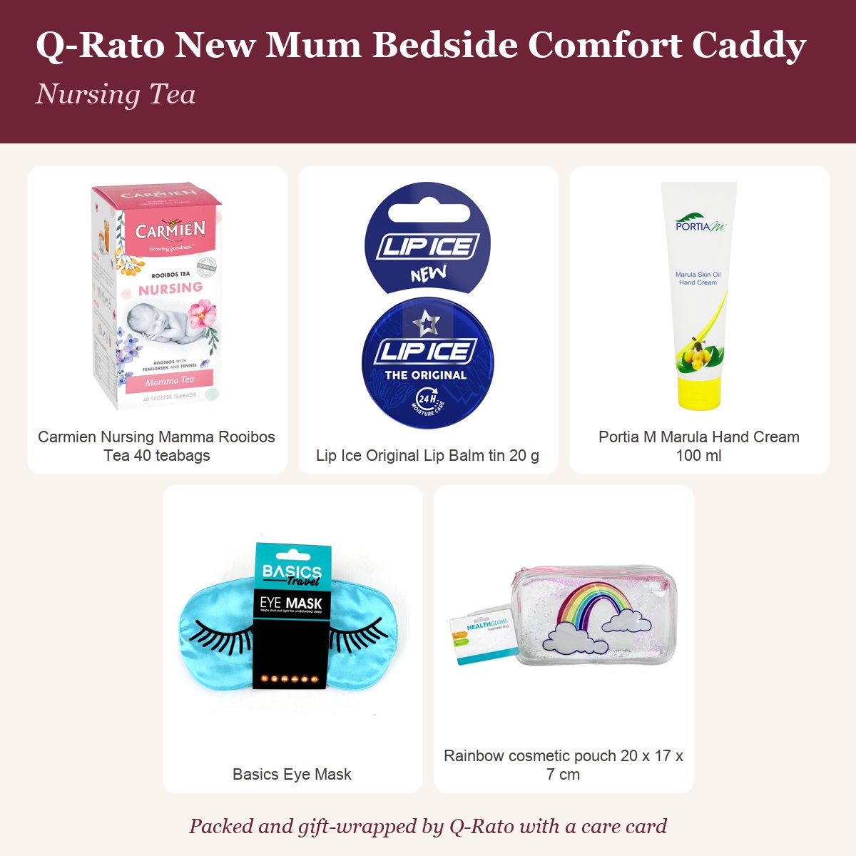 Q-Rato New Mum Bedside Comfort Caddy