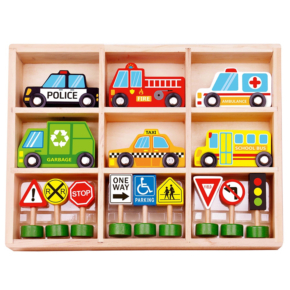 Transportation & Street Sign Set