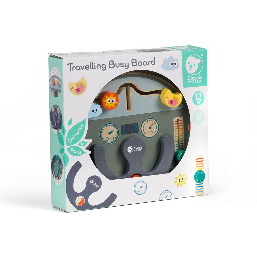Travelling Busy Board Play Set