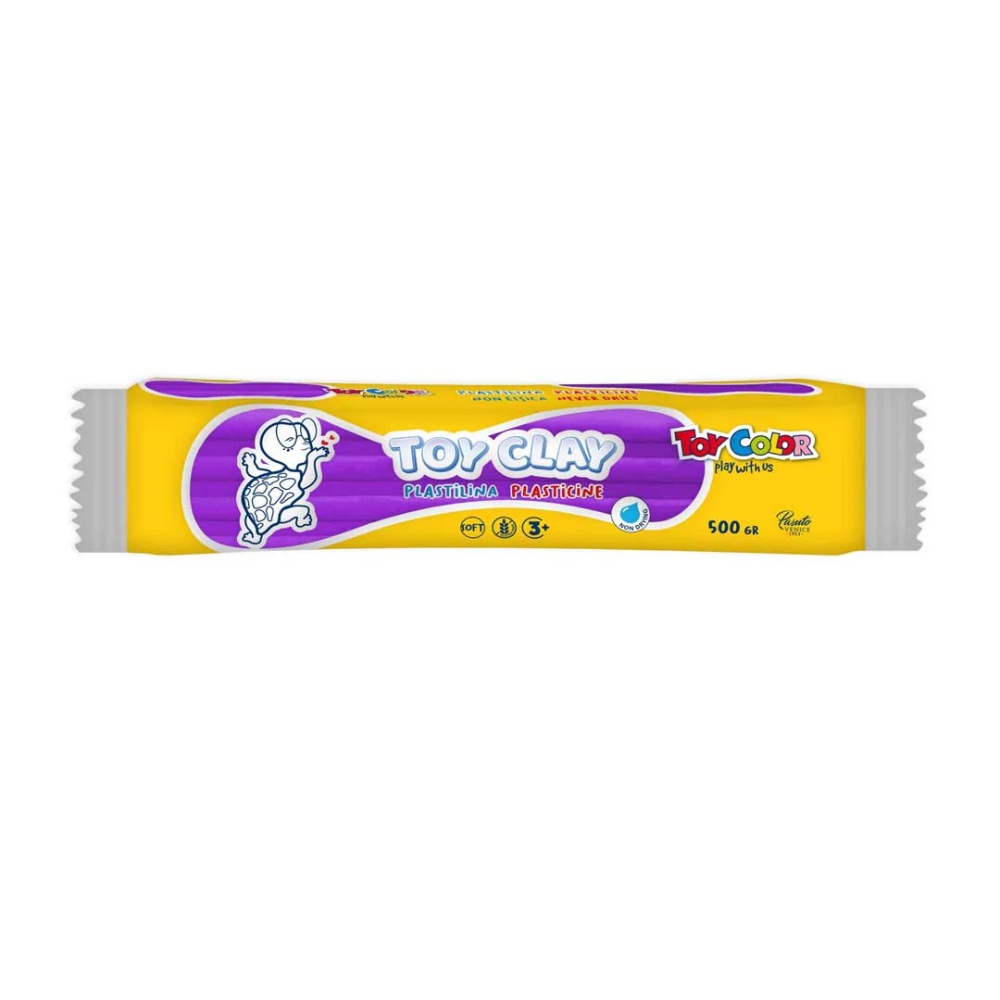 Plasticine Modelling Clay - Non-Drying - 10 Colours - 5kg (10x500g)