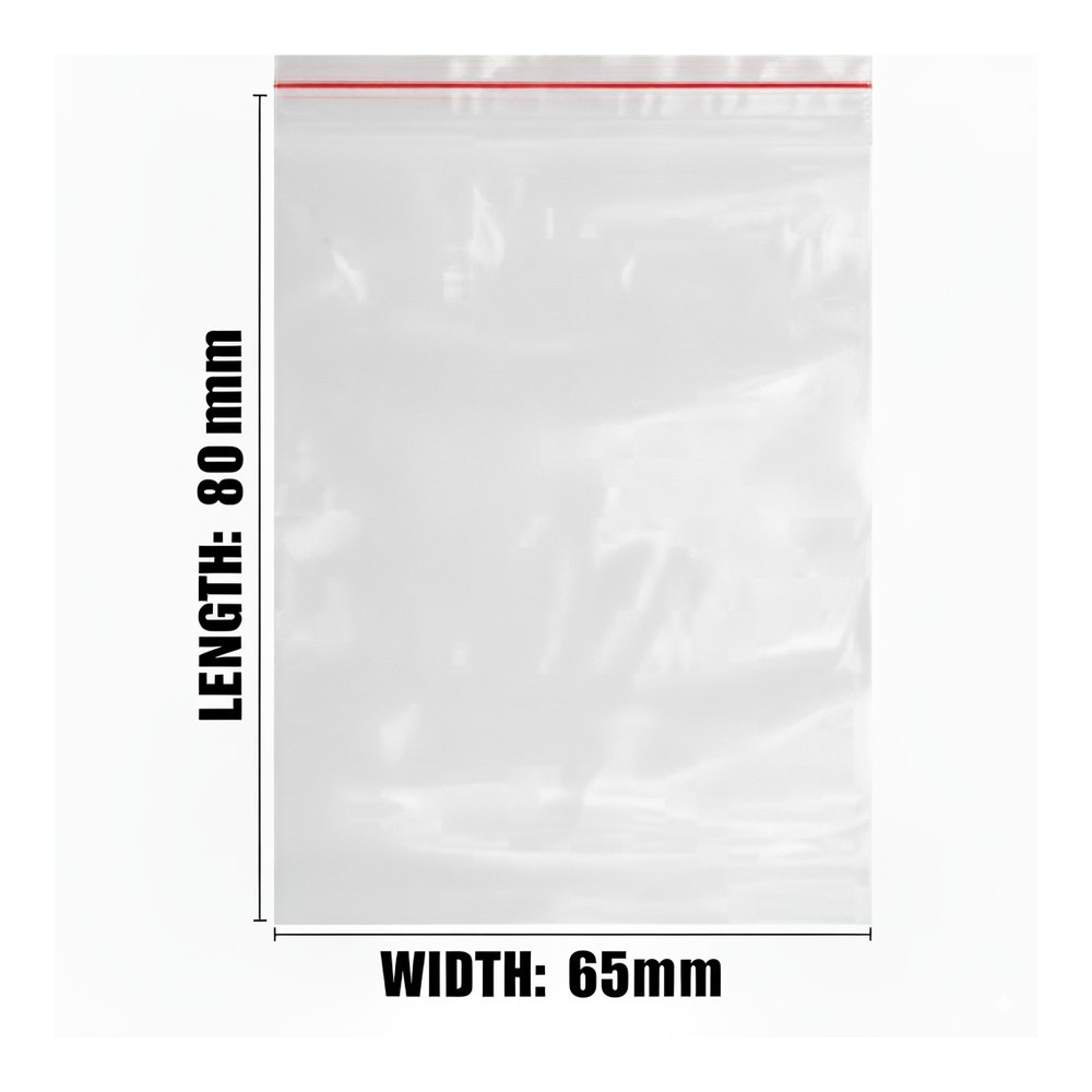 Mini Grip/Ziploc Bag 65/80(100)