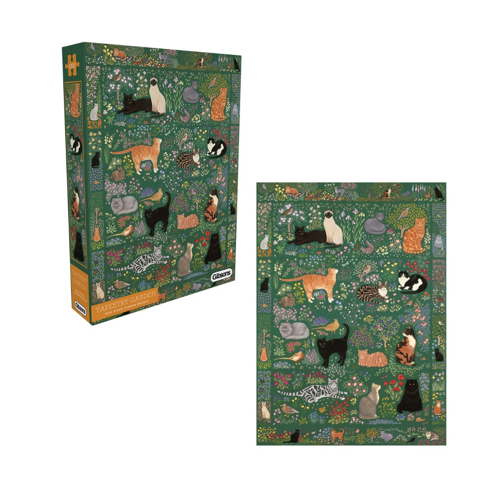 Gibsons - Tapestry Garden - 1000 Piece Jigsaw Puzzle